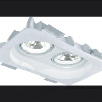 Гипсовый светильник под покраску Arte Lamp A9270PL-2WH INVISIBLE под лампы 2x