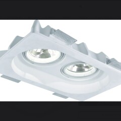 Гипсовый светильник под покраску Arte Lamp A9270PL-2WH INVISIBLE под лампы 2x