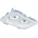 Гипсовый светильник под покраску Arte Lamp A9270PL-2WH INVISIBLE под лампы 2x