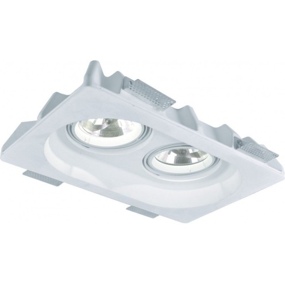 Гипсовый светильник под покраску Arte Lamp A9270PL-2WH INVISIBLE под лампы 2x