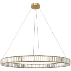 10135/1000 Gold Подвесной светильник LOFT IT Crystal ring 10135/1000 Gold Подвесной светильник LOFT IT Crystal ring