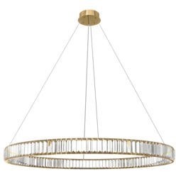 10135/1000 Gold Подвесной светильник LOFT IT Crystal ring