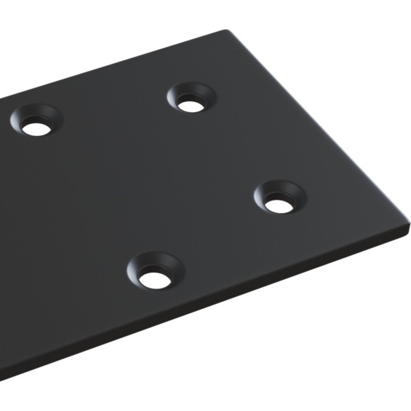 Комплект из 2 боковых заглушек для накладных шинопроводов Maytoni Gravity TRA004EC-21B