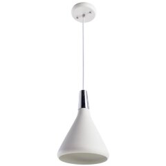 Подвесной светильник с 1 плафоном Arte Lamp A9154SP-1WH CICLONE под лампу 1xE27 60W