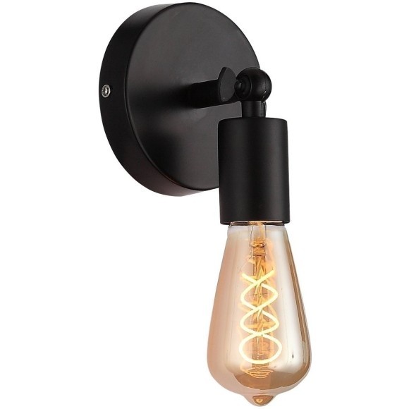 SL419.401.01 Светильник настенный Черный E27 1*60W ANO