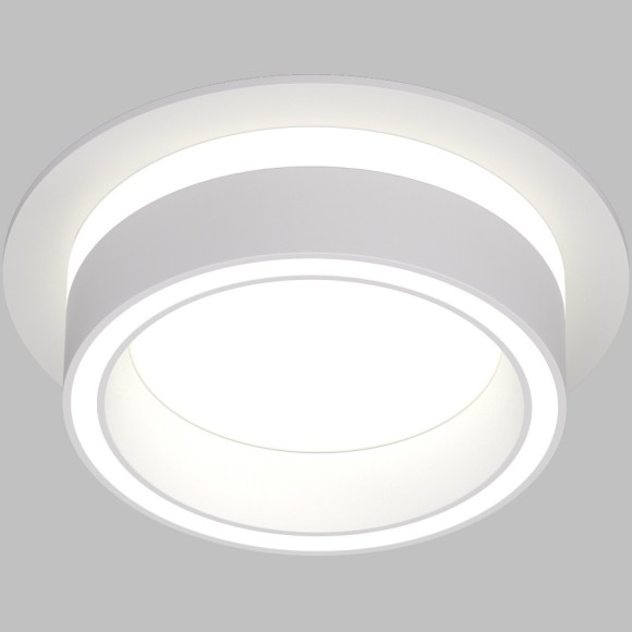 DK2100-WH Встраиваемый светильник NIKO, IP 20, до 15 Вт, GX53, LED, белый, акрил, алюминий DK2100-WH Встраиваемый светильник NIKO, IP 20, до 15 Вт, GX53, LED, белый, акрил, алюминий