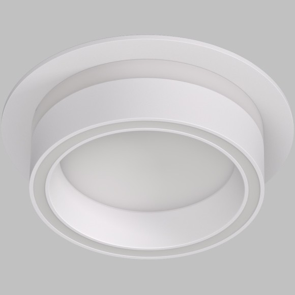 DK2100-WH Встраиваемый светильник NIKO, IP 20, до 15 Вт, GX53, LED, белый, акрил, алюминий DK2100-WH Встраиваемый светильник NIKO, IP 20, до 15 Вт, GX53, LED, белый, акрил, алюминий