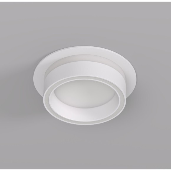 DK2100-WH Встраиваемый светильник NIKO, IP 20, до 15 Вт, GX53, LED, белый, акрил, алюминий DK2100-WH Встраиваемый светильник NIKO, IP 20, до 15 Вт, GX53, LED, белый, акрил, алюминий