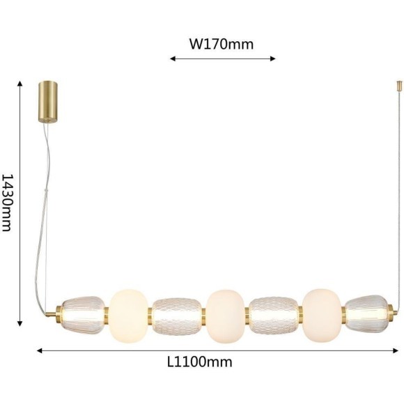 Подвесной светильник Bella 4057-3P Подвесной светильник Bella 4057-3P