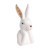 427942 Статуэтка Заяц SENDAYAN,L69,B65,H145,белый,розовый