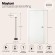 Декоративный торшер Maytoni MOD013FL-01B RING под лампу 1xE27 60W