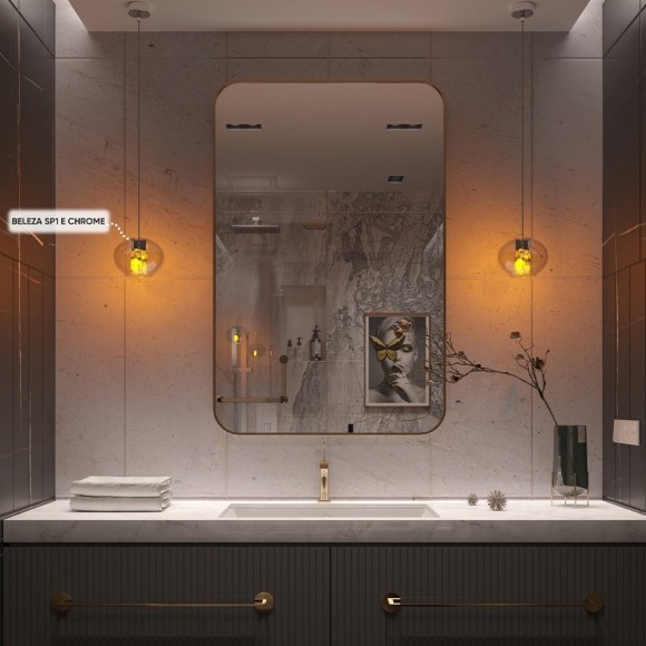 Светильник подвесной Crystal Lux BELEZA SP1 E CHROME Светильник подвесной Crystal Lux BELEZA SP1 E CHROME