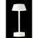 Аккумуляторная настольная лампа Crystal Lux SANTA LG1 WHITE