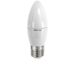LD33216 Лампа Gauss Elementary светодиодная свеча 6W E27 2700K 1/10/50