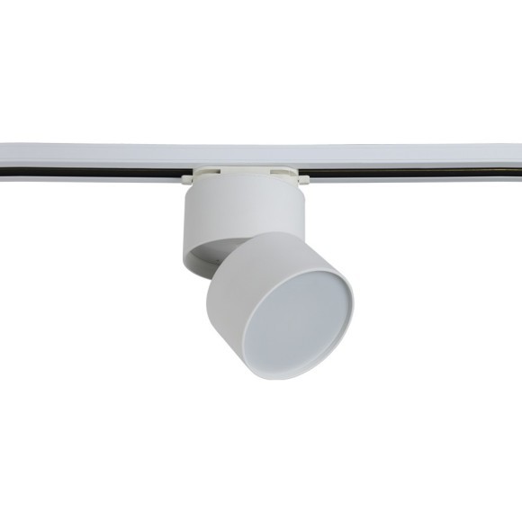 Однофазный двужильный светодиодный трековый светильник Crystallux CLT 0.31 130 WH 4000К 1100Лм CRI90+ 120° 12Вт