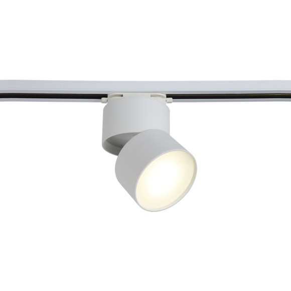 Однофазный двужильный светодиодный трековый светильник Crystallux CLT 0.31 130 WH 4000К 1100Лм CRI90+ 120° 12Вт