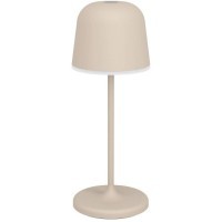 901881 Аккум. сенсорн. димм. настол лампа MANNERA-S, H200, 1,8W(LED), IP54, 2500K, 3000K, 4000K, 170lm, алюминий, сталь, песочный/пластик, белый