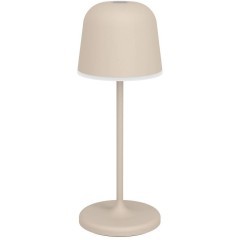 901881 Аккум. сенсорн. димм. настол лампа MANNERA-S, H200, 1,8W(LED), IP54, 2500K, 3000K, 4000K, 170lm, алюминий, сталь, песочный/пластик, белый