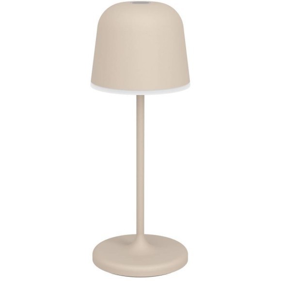 901881 Аккум. сенсорн. димм. настол лампа MANNERA-S, H200, 1,8W(LED), IP54, 2500K, 3000K, 4000K, 170lm, алюминий, сталь, песочный/пластик, белый