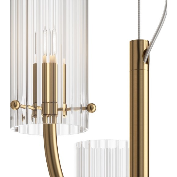 Люстра подвесная Maytoni MOD223PL-03BS Arco под лампы 3xG9 40W