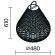 Ландшафтный светильник Outdoor OSL599FL-L5B3K1