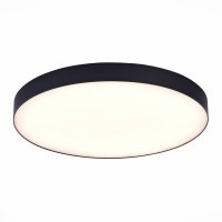 ST606.432.96 Светильник потолочный Черный LED 1*96W 3000K 8 640Lm Ra85 120° IP20 D600xH55 185-265V Накладные светильники