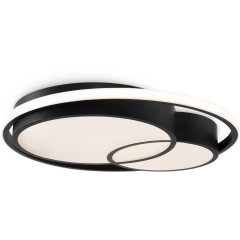 Потолочный черный светодиодный светильник управляемый пультом (без пам настроек) 70Вт 4600лм 3000-6000К Freya Tucene FR10029CL-L70B Потолочный черный светодиодный светильник управляемый пультом (без пам настроек) 70Вт 4600лм 3000-6000К Freya Tucene FR10029CL-L70B