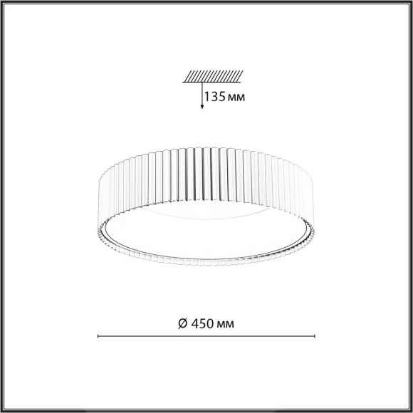 Светильник LED 56Вт 3000-6000K IP43 ССТ Sonex SHARMEL 7762/56L Светильник LED 56Вт 3000-6000K IP43 ССТ Sonex SHARMEL 7762/56L