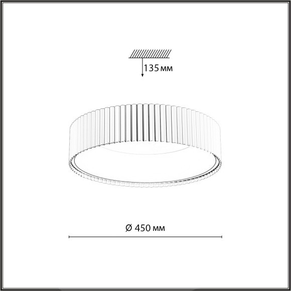 Светильник LED 56Вт 3000-6000K IP43 ССТ Sonex SHARMEL 7762/56L Светильник LED 56Вт 3000-6000K IP43 ССТ Sonex SHARMEL 7762/56L