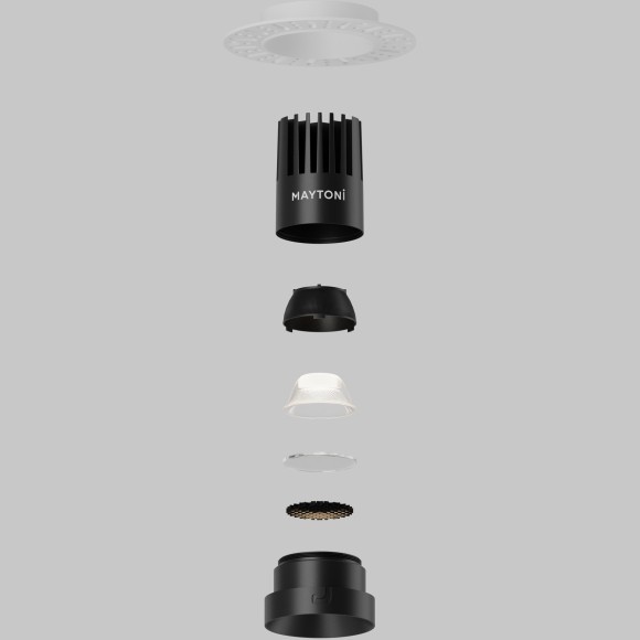 Стекло для пылевлагозащиты IP44 для светильников серии Dip Glass001-D35