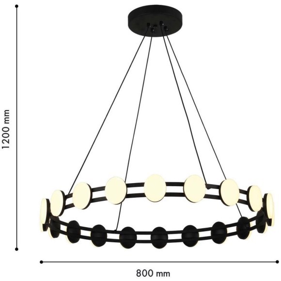 Подвесной светильник Moti 4601-8P