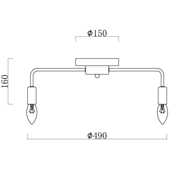 Люстра Freya FR4010CL-05GB