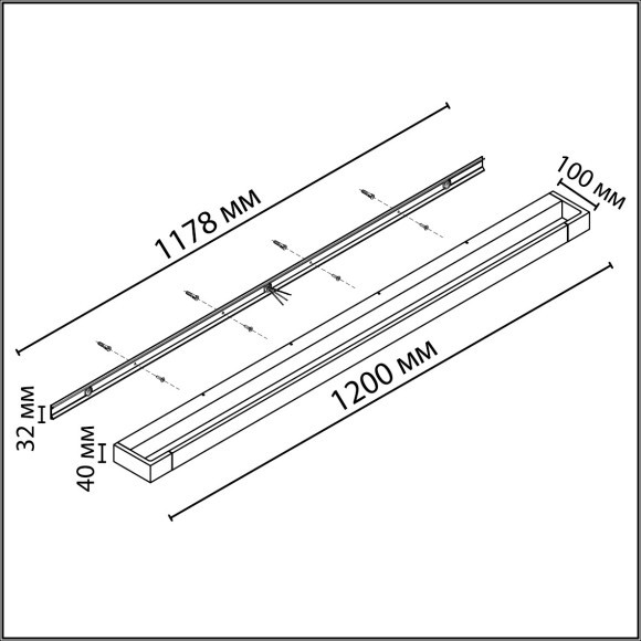  Настенный поворотный светильник IP44 LED 36W 4000K Odeon Light ARNO 3887/36WL 