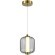 SL1193.313.01 Подвес ST-Luce Латунь/Дымчатый LED 1*10,8W 3000K SUMMER