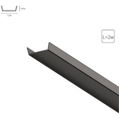 Рассеиватель для профиля Arte Lamp SURFACE A150606RS Рассеиватель для профиля Arte Lamp SURFACE A150606RS