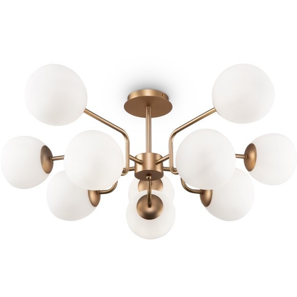 Люстра потолочная Maytoni MOD221PL-10G Erich под лампы 10xE14 40W