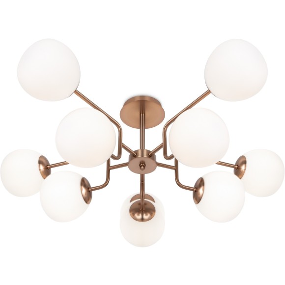 Люстра потолочная Maytoni MOD221PL-10G Erich под лампы 10xE14 40W