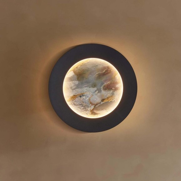 4597-1W, настенный светильник, D50xW300xH300, LEDx24W, 336LM, 4000K, CRI>90, included