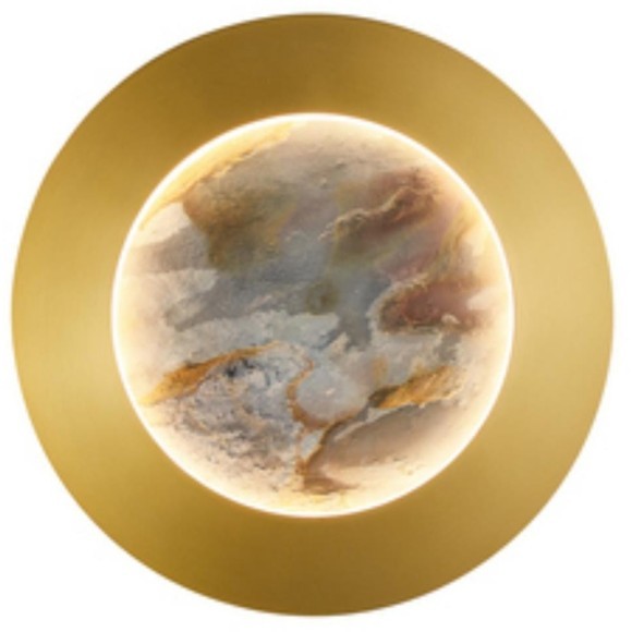 4597-1W, настенный светильник, D50xW300xH300, LEDx24W, 336LM, 4000K, CRI>90, included