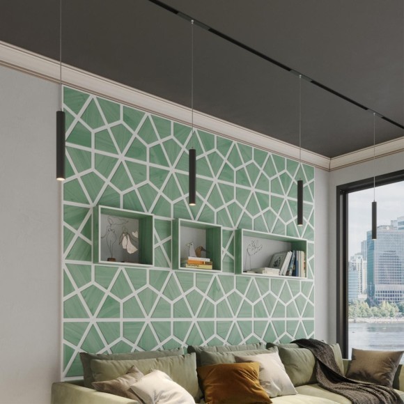 359964 Подвесной трековый светодиодный SMART светильник 220В, 10Вт, 3000-6000К, 600Лм, CRI90 пульт ДУ/Tuya Smart Life/Алиса Novotech VECTOR