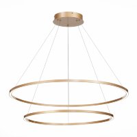 ST605.243.91 Светильник подвесной ST-Luce Золотистый/Белый LED 1*91W 4000K Подвесные светильники