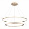 ST605.243.91 Светильник подвесной ST-Luce Золотистый/Белый LED 1*91W 4000K Подвесные светильники