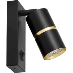 Настенный светильник Lampit TS TK40-W1 BK+GD Настенный светильник Lampit TS TK40-W1 BK+GD