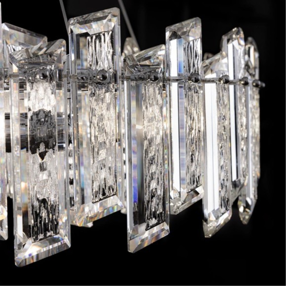 Люстра подвесная хрустальная Divinare ROMILDA 3512/02 LM-8 Люстра подвесная хрустальная Divinare ROMILDA 3512/02 LM-8