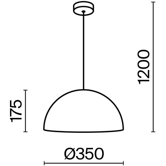 Подвесной светильник Maytoni MOD168PL-01W