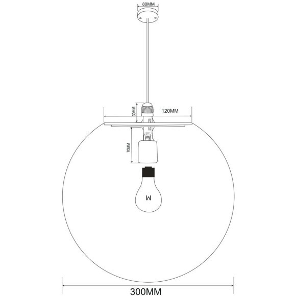 Подвесной светильник Outdoor O594PL-01W Подвесной светильник Outdoor O594PL-01W