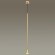 Подвесной светильник цилиндр Odeon Light 3884/1G P IPA под лампу 1xGU10 7W