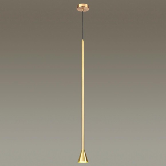 Подвесной светильник цилиндр Odeon Light 3884/1G P IPA под лампу 1xGU10 7W