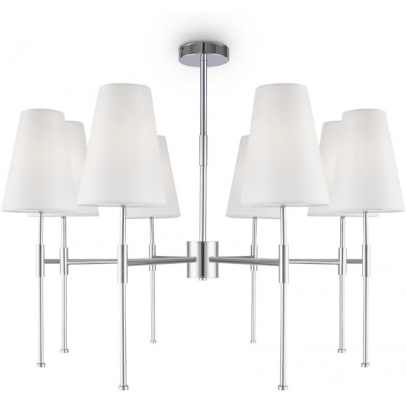 Люстра на штанге Freya FR5196PL-08CH Tida под лампы 8xE14 40W