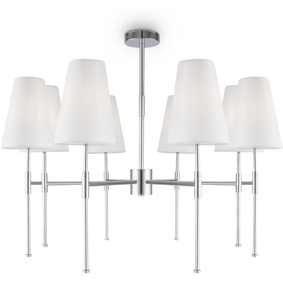 Люстра на штанге Freya FR5196PL-08CH Tida под лампы 8xE14 40W